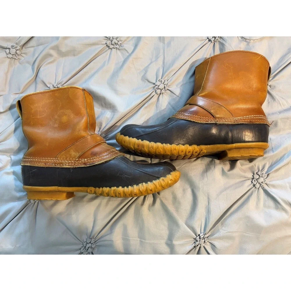 Vintage 1960's L.L. Bean Maine Hunting Duck Boots Size 11EE